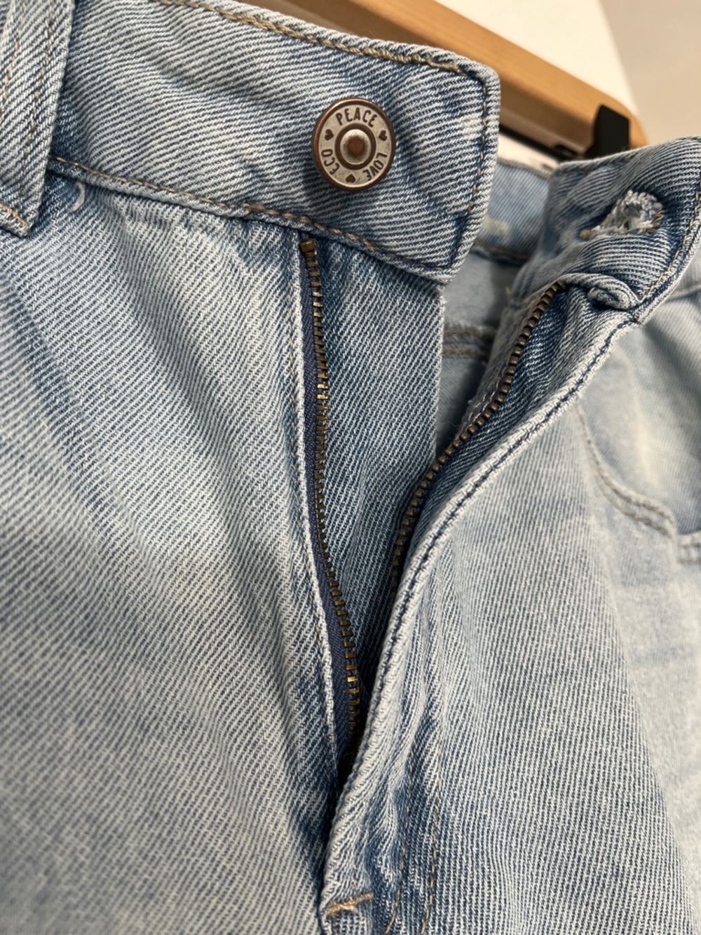 Rewash Women's Light Blue Straight Jeans - Picture 4 of 8